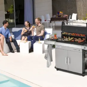 Barbecue a gas