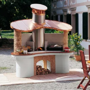 Barbecue in muratura