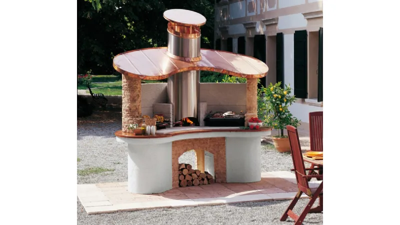 Barbecue in muratura