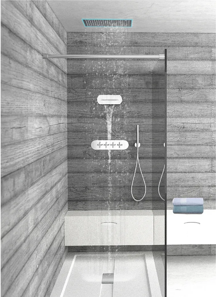 Sistema doccia Cascade moderno