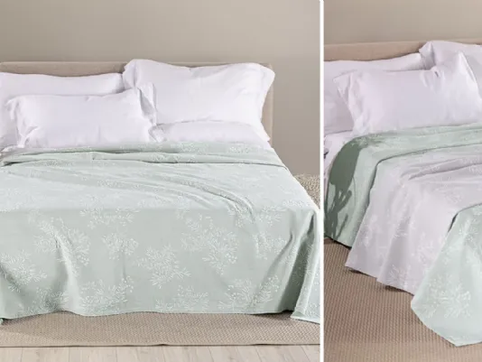 Completo letto Elegant Flowers, collezione primavera estate 2020 di Mirabello Carrara