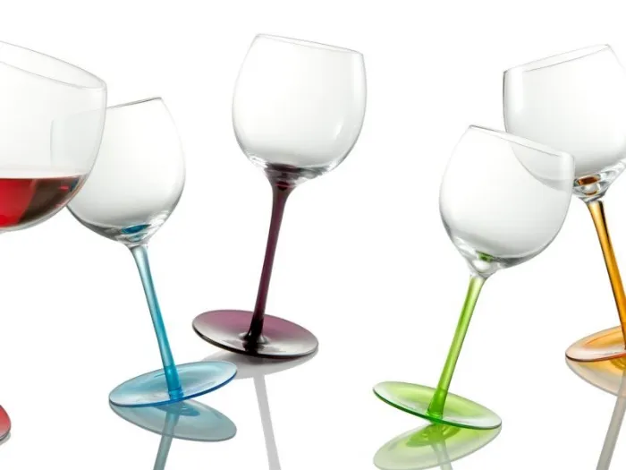 bicchieri basculanti multicolor