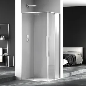 Box doccia Zen di Megius, minimalismo contemporaneo per l'ambiente bagno