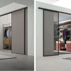 cabina armadio con porte scorrevoli