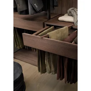cabina armadio lema portapantaloni estraibile