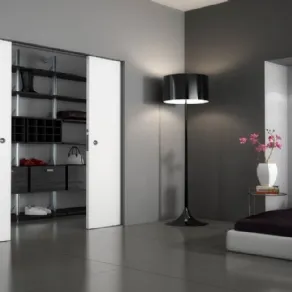 Cabina armadio con porte scorrevoli