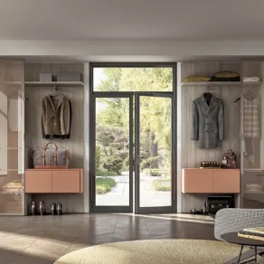 Cabina armadio Start componibile su misura di Clever
