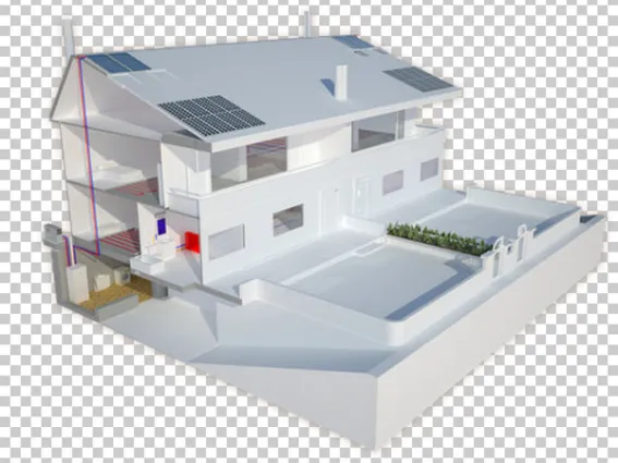 modellino riscaldamento baxi