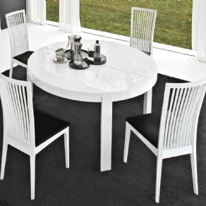 Tavolo rotondo allungabile Calligaris