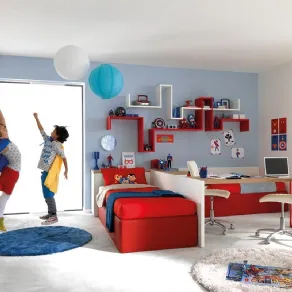 Cameretta bambini moretti compact