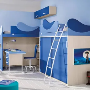Cameretta a ponte per bambini