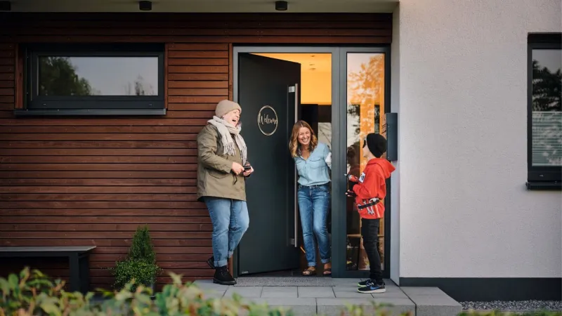 ThermoSafe, portoncino d’ingresso di Hörmann