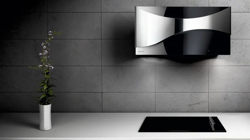 Ambient di Galvamet: cappa filtrante a parete