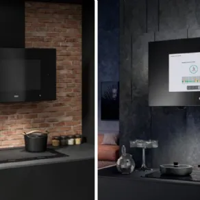 Cucina e cappa prodotti da Neff