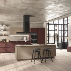La cucina con cappa a isola LiberaMente di Scavolini
