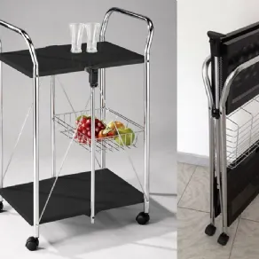 Esempio di carrello portavivande pieghevole