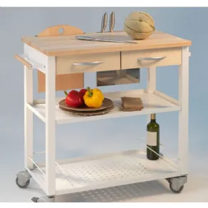 Carrello da cucina con ruote