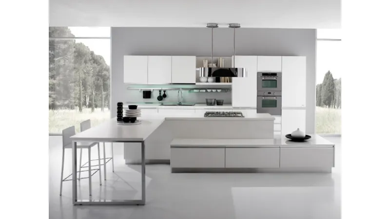 Una moderna cucina 