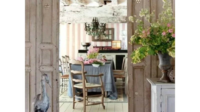 Casa shabby chic arredamento