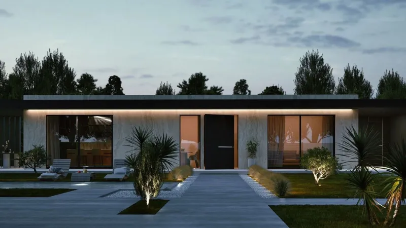 GammaBuild Villa Lyra: villa modulare chiavi in mano