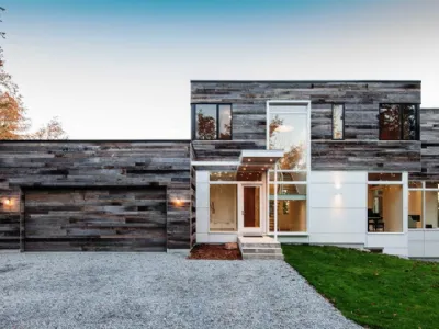 casa in legno moderna