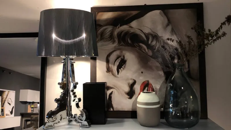 Complementi e accessori, lampada Bourgie Cromo Kartell