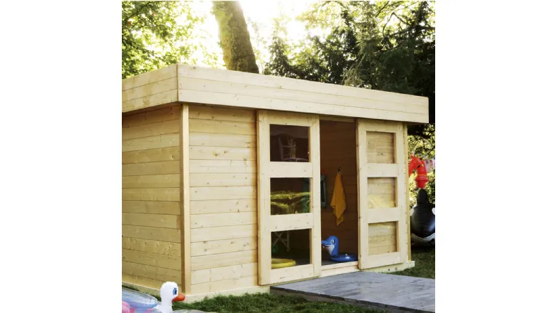 Casette in legno da giardino Leroy Merlin