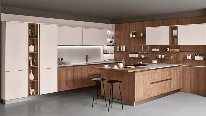 Cucina Armonia di Veneta Cucine, con certificazione di origine italiana