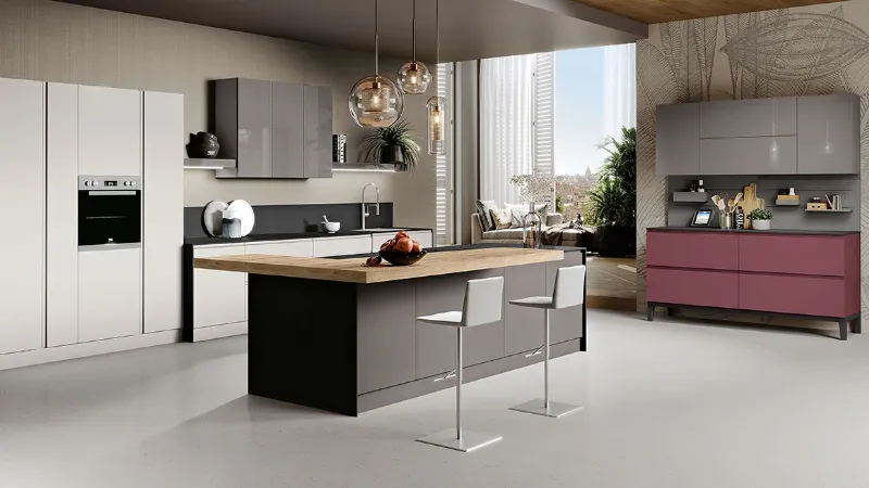 Cucina Cécile di Concreta Cucine, con certificazione di origine italiana