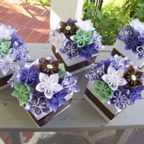 Bellissime composizioni con fiori finti
