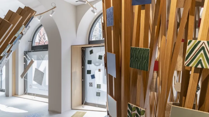 Flagship showroom Ceramiche Ragno interni (ph. Tiziano Sartorio)