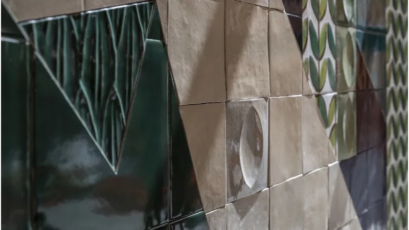 Collezioni Ceramiche Ragno esposte in showroom
