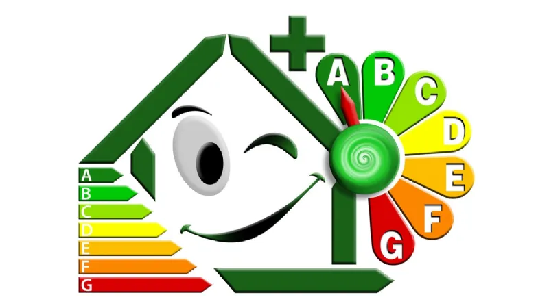 Chiave di casa con classificazione energetica