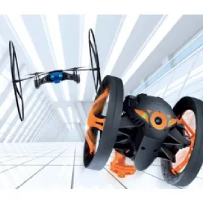 minidrone e insetto