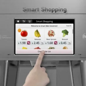 Touch panel smart shopping