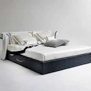 letto bianco minimal