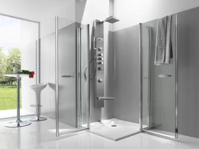 doccia multifunzione con colonna idromassaggio