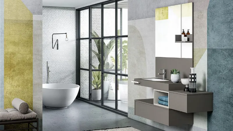 Bagno design minimal Mastella