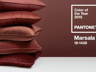 Colori Pantone, come declinare il Marsala nell’arredo