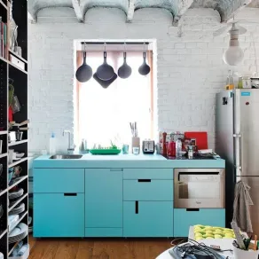 I colori per la cucina del monolocale