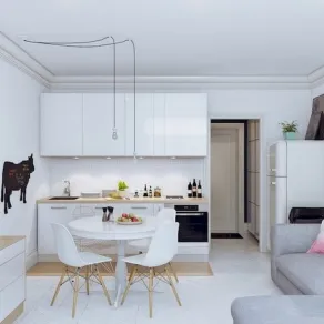 I colori per la cucina del monolocale