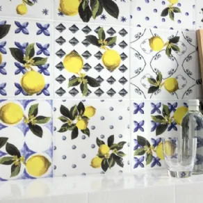 Piastrelle maiolica Vita in gres porcellanato di Ceramica Sant'Agostino