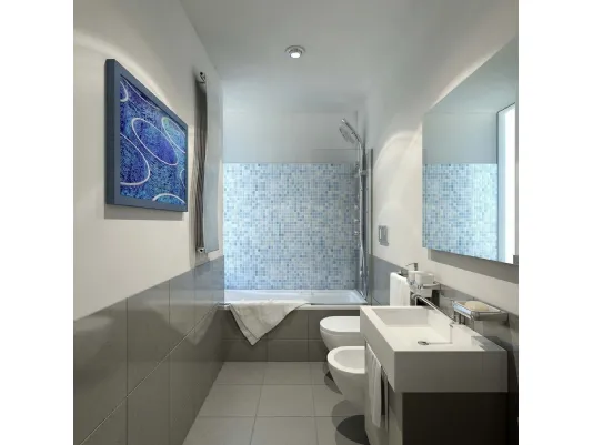 bagno lungo e stretto