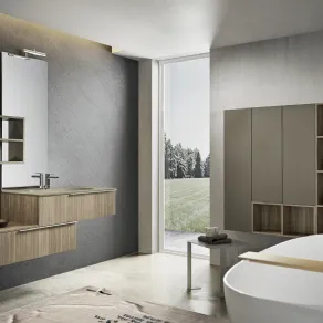 Arredi bagno moderno di Edoné by Agorà Group collezione Kyros 