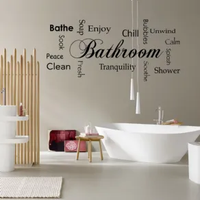 Sticker per bagno di Adesivi amò 