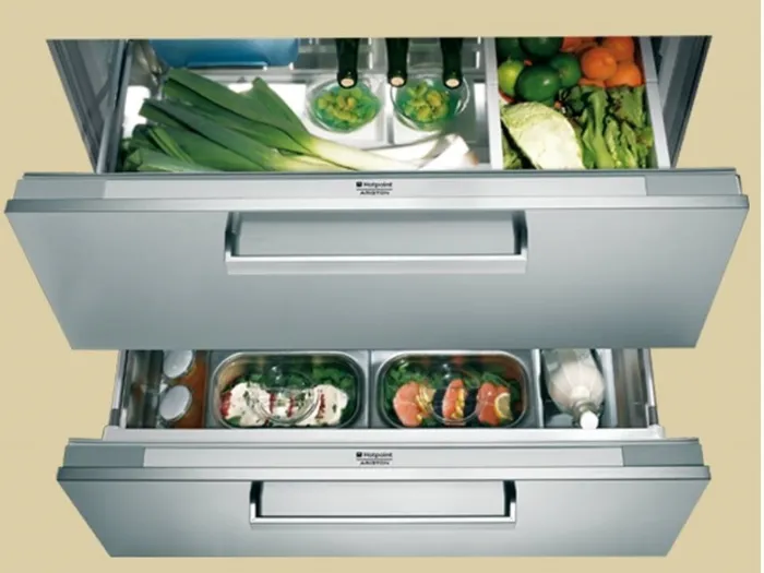 frigorifero cassetti