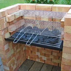 Barbecue in mattoni
