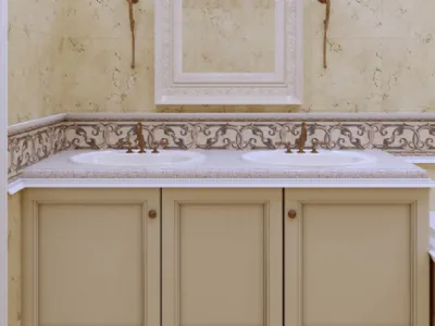 Bagno dallo stile classico