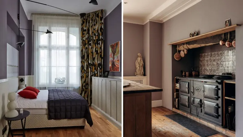 Brassica di Farrow & Ball: le tonalità della lavanda