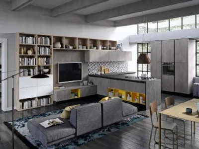 Come dividere soggiorno e cucina openspace